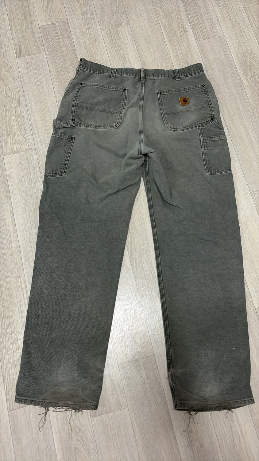 칼하트 더블니 모스그린 상품이미지2