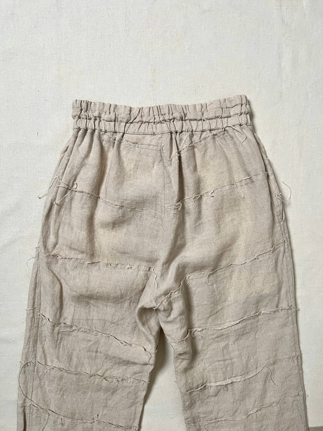 꼼데가르송 린넨 컷오프 이지팬츠 comme des garcons 상품이미지6