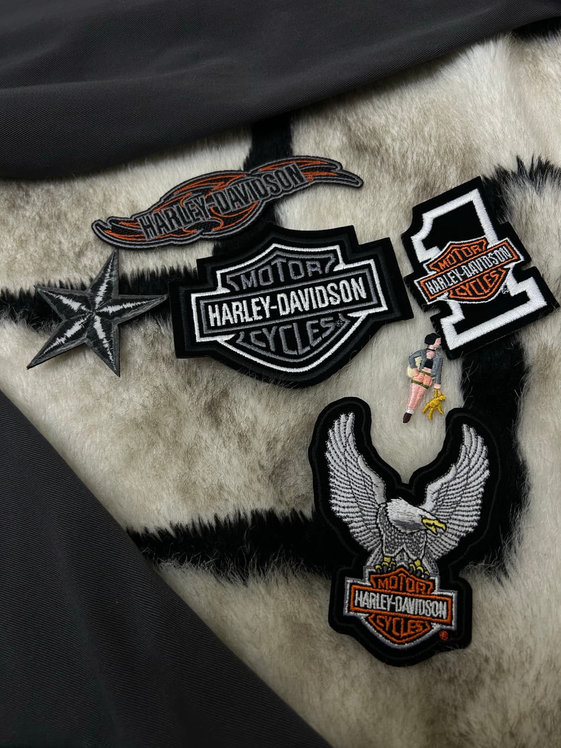 [XL]할리데이비슨 스트레치 캐주얼 자켓/그레이 상품이미지1