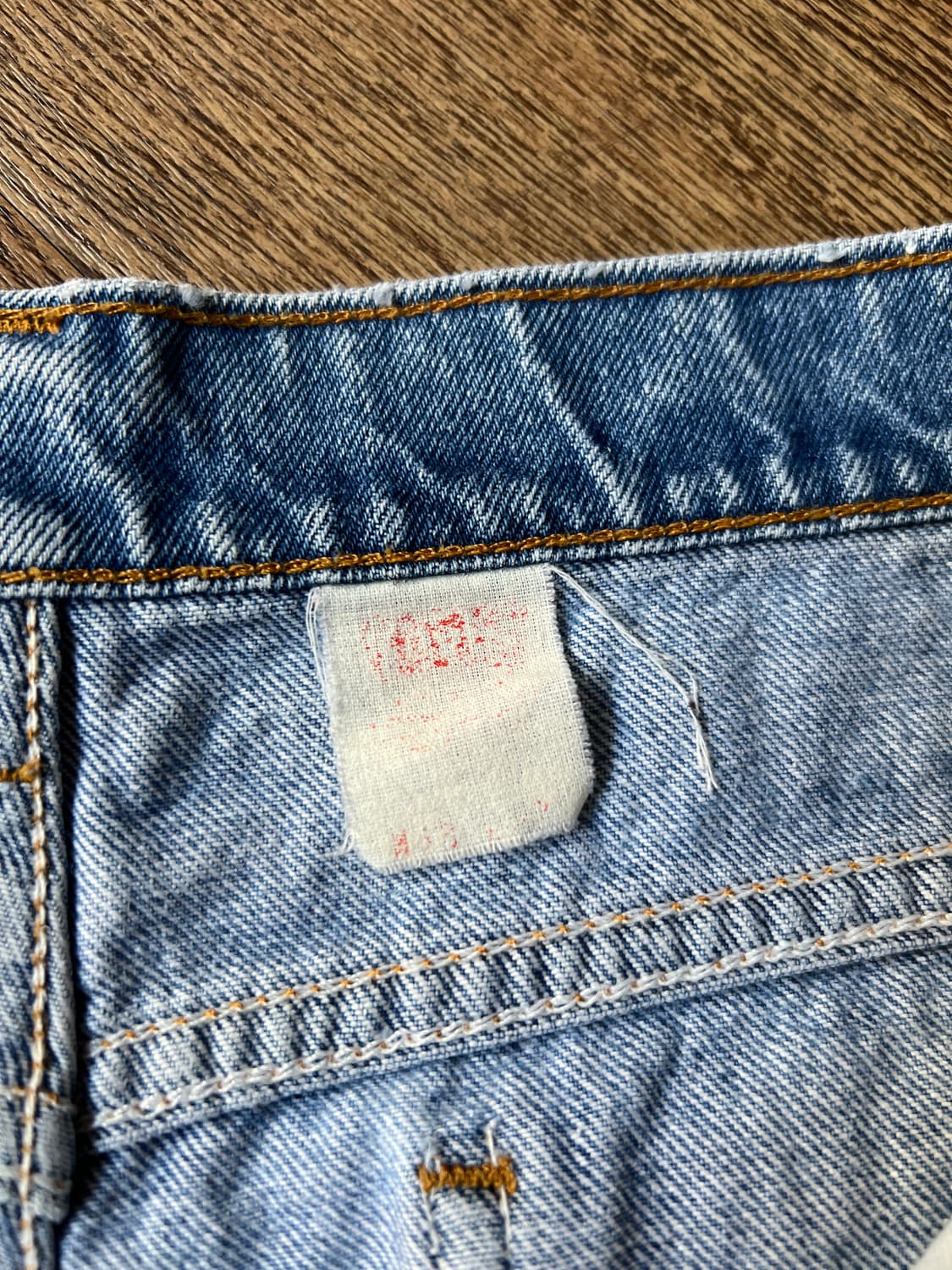 [33]90's 리바이스 USA 오렌지탭 505 데님 팬츠 상품이미지4