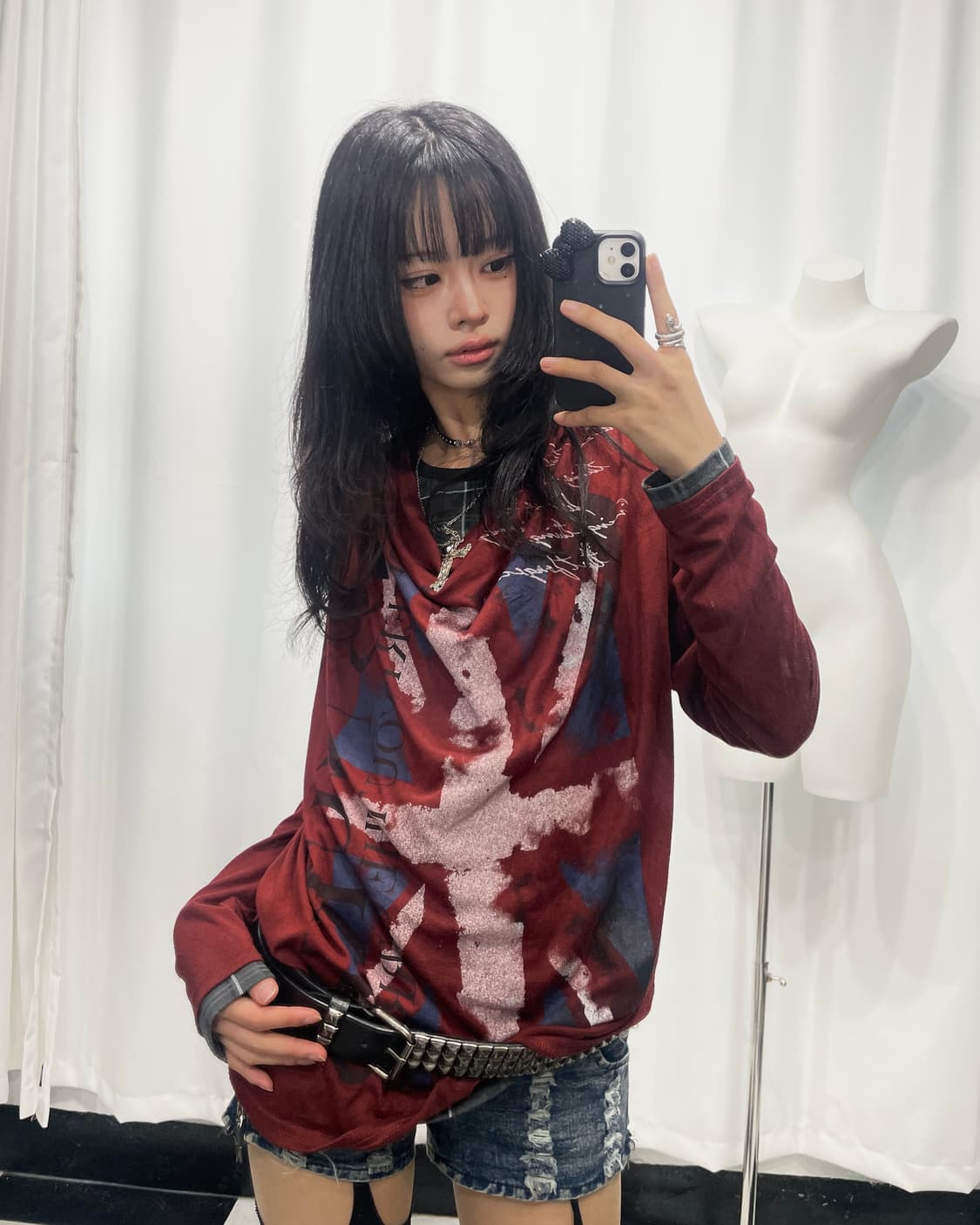 🎸유니온잭 프린팅 롱슬리브🎸 상품이미지2