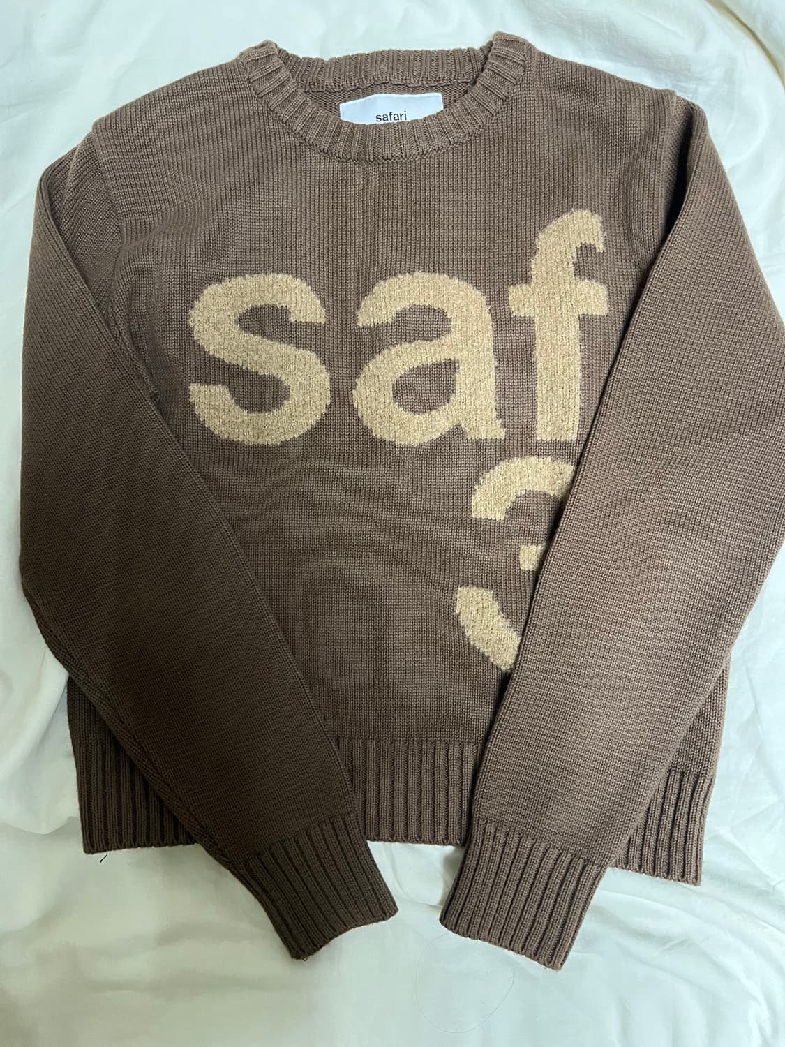 사파리스팟 니트 상품이미지1