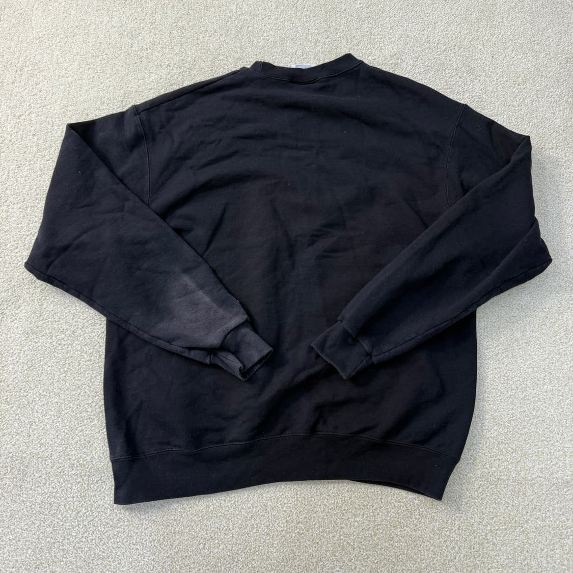 [L] 챔피온 블랙 맨투맨 1231T1 상품이미지2