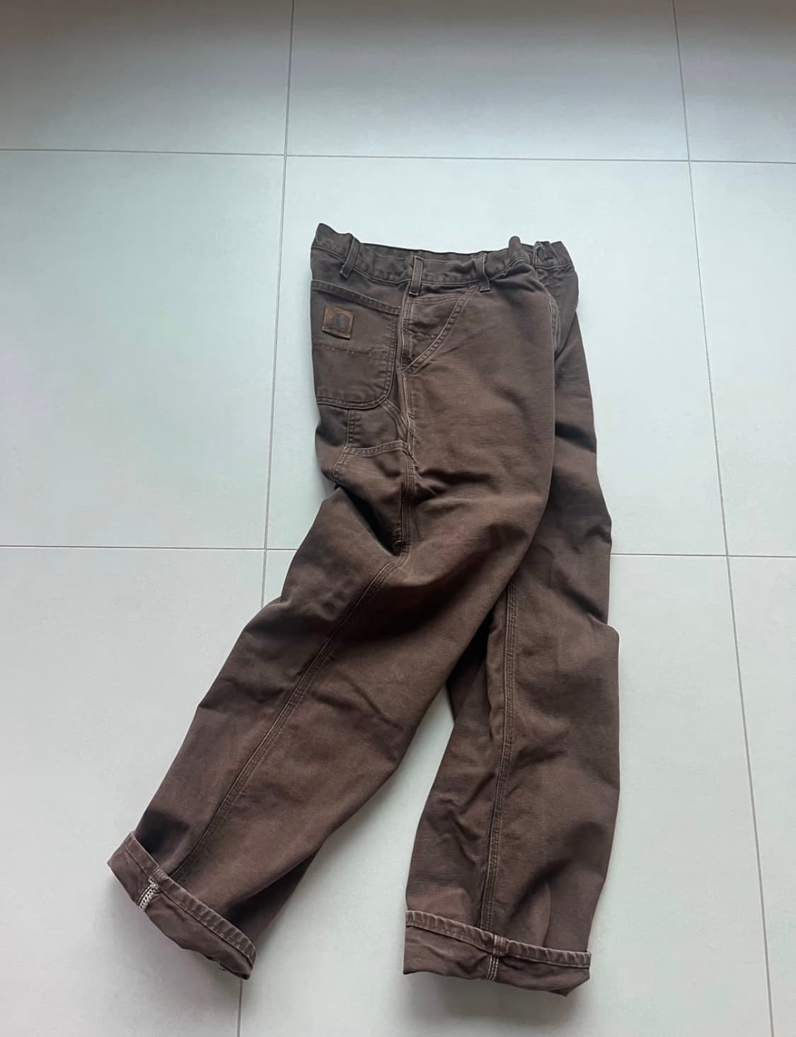 칼하트 데님 팬츠 브라운 상품이미지1