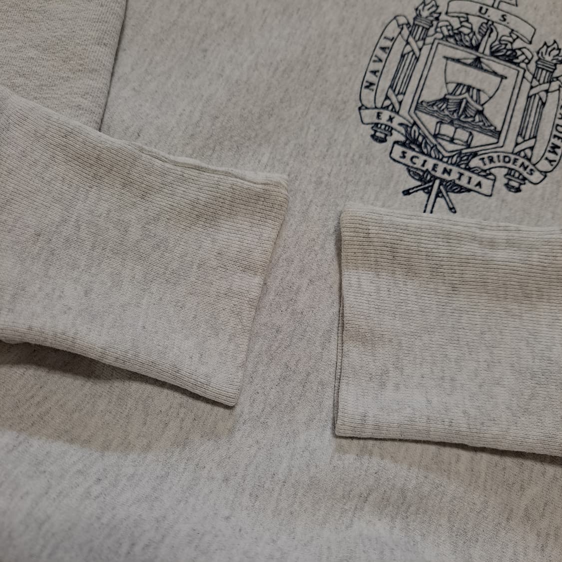 90s 미제 미해군사관학교 navy 리버스위브 스웻셔츠 상품이미지5