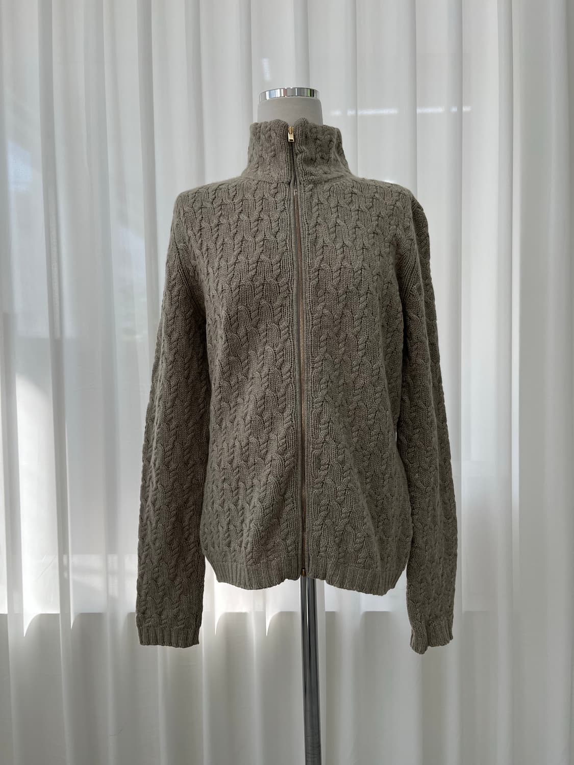 로로피아나 베이비 캐시미어 니트 집업 44(S1) 상품이미지1