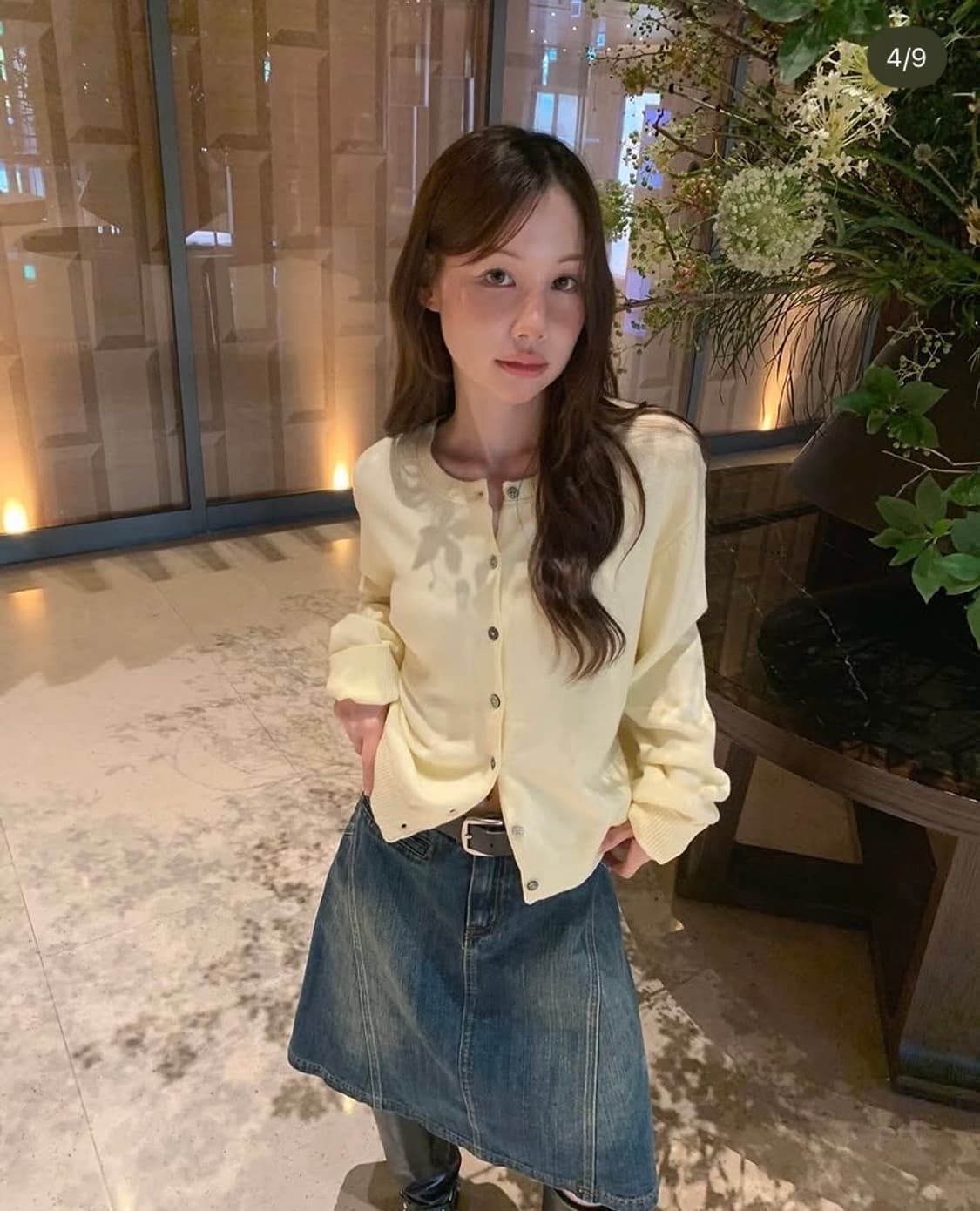 Formal 데님 스커트 상품이미지1