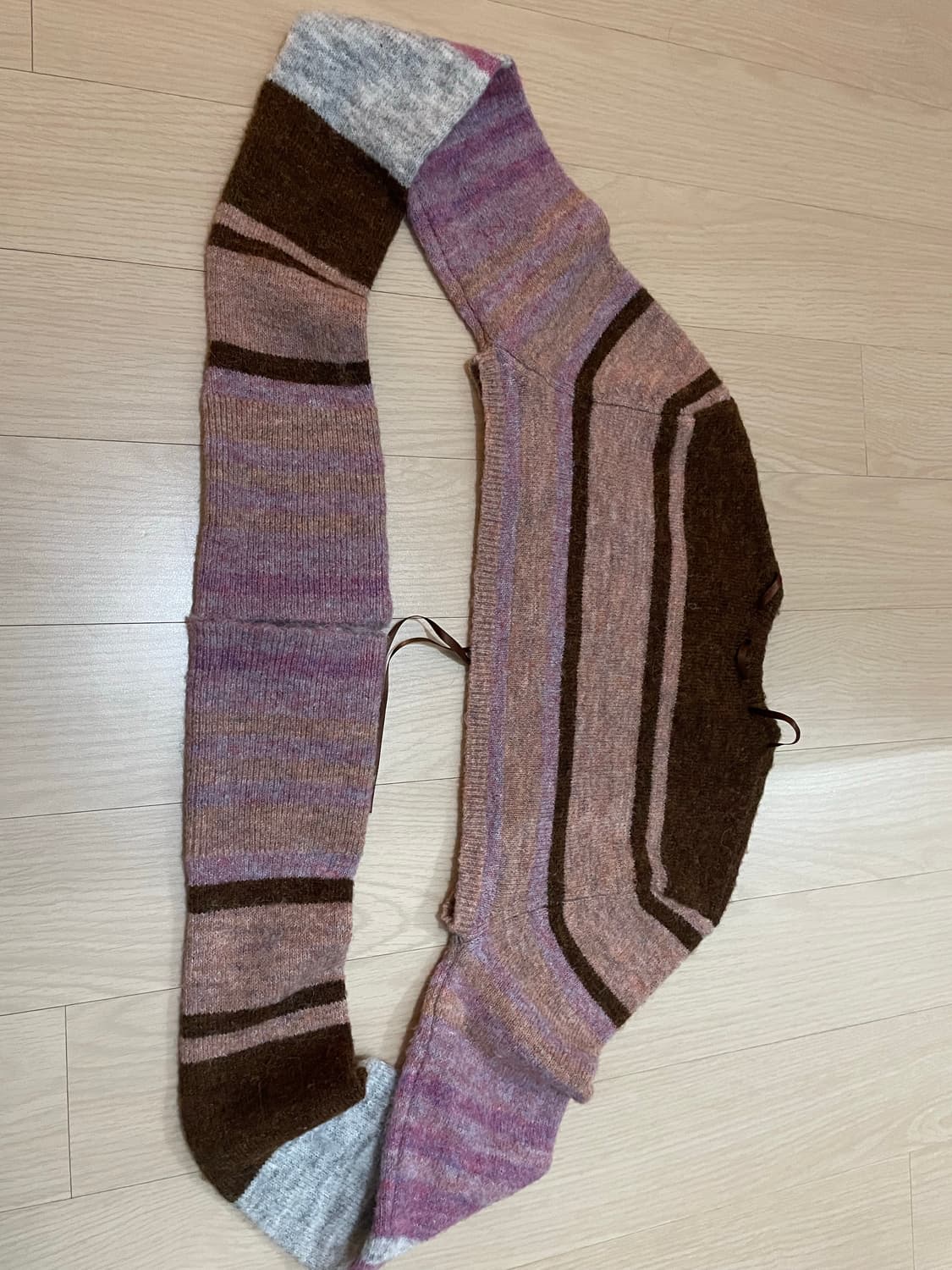 Danielle Guizio 다니엘 귀조 볼레로 니트 가디건 상품이미지8