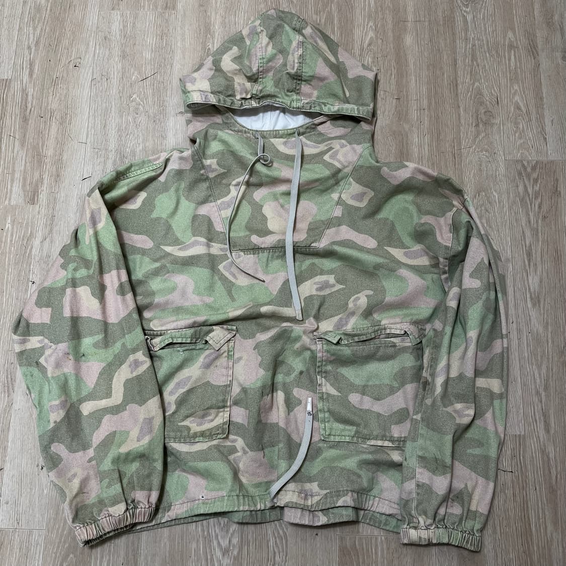 자라 밀리터리 후드 풀오버 [카모플라쥬] XL/105 상품이미지1