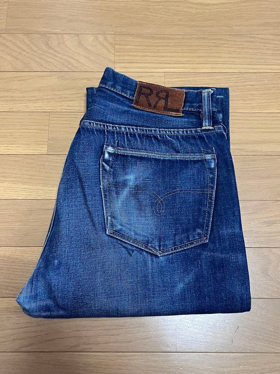 RRL 더블알엘 셀비지 스트레이트 데님 팬츠 상품이미지1