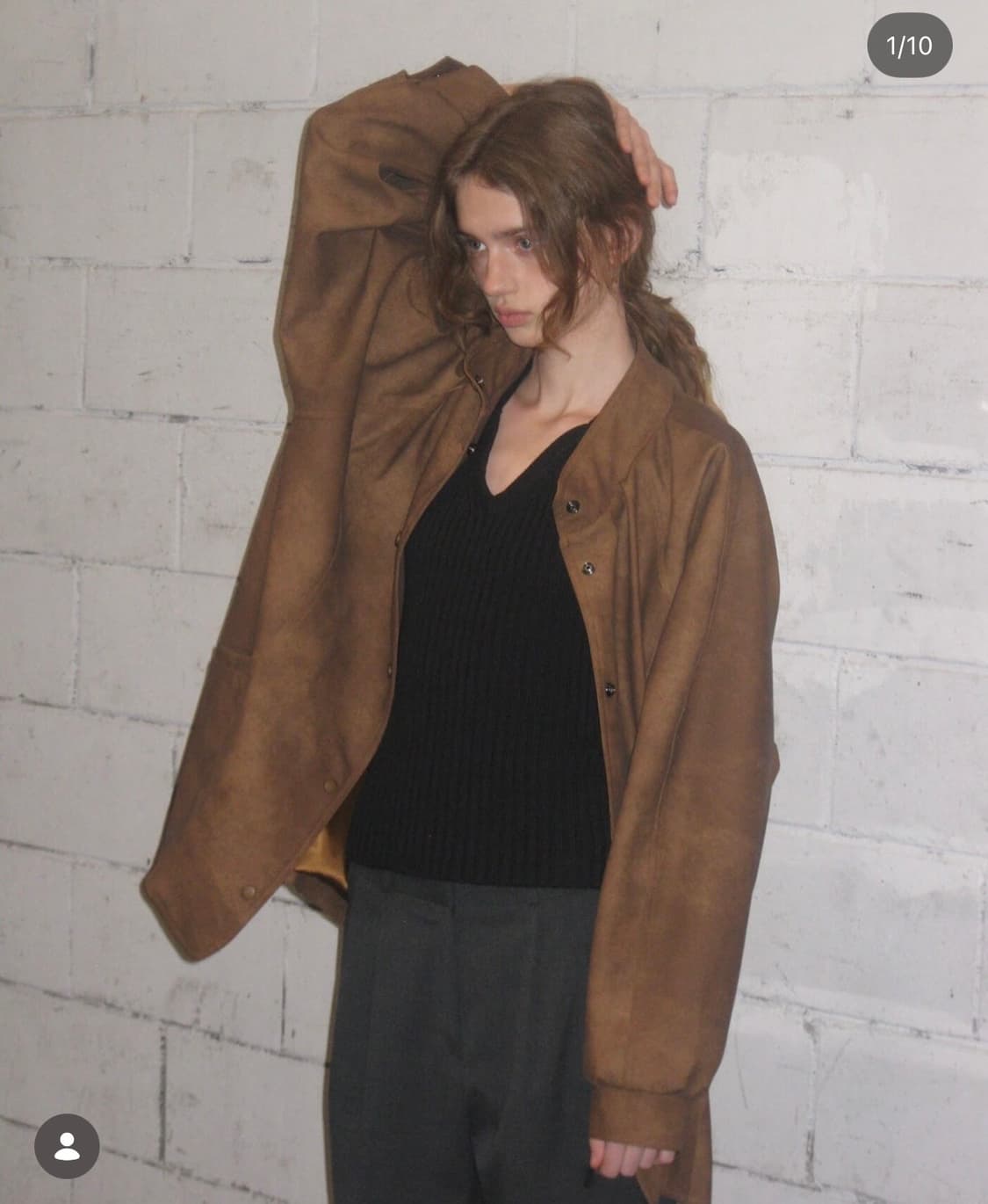 스무드무드 레더자켓 상품이미지1