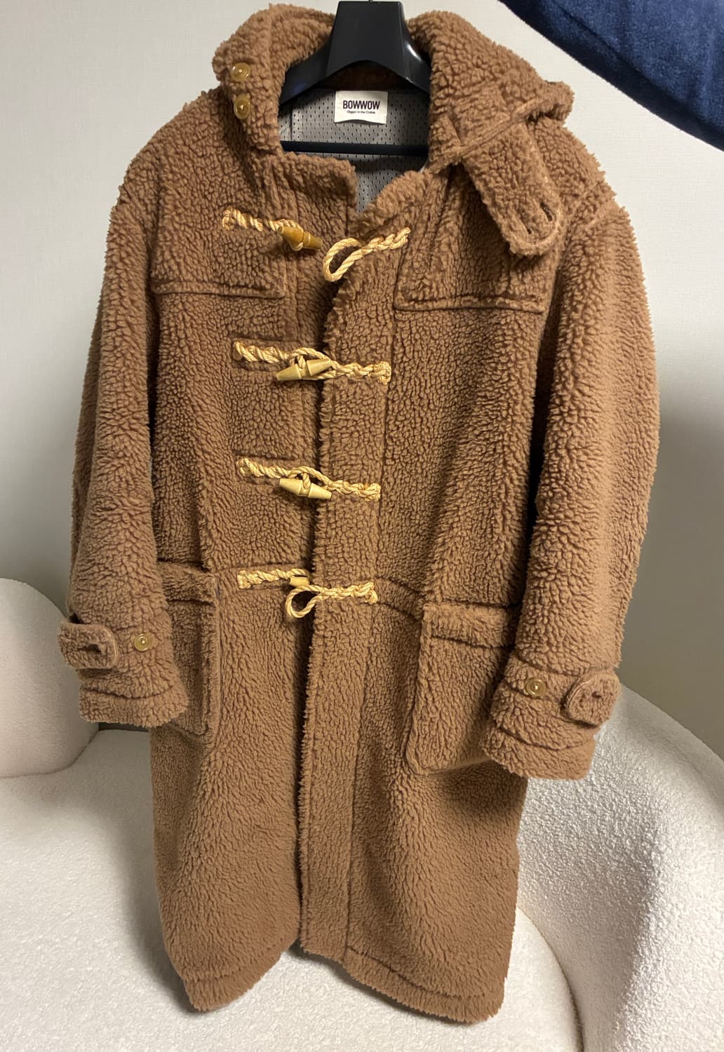BOWWOW 보아 더플코트 카멜 / 가벼움 + 따뜻함 상품이미지1
