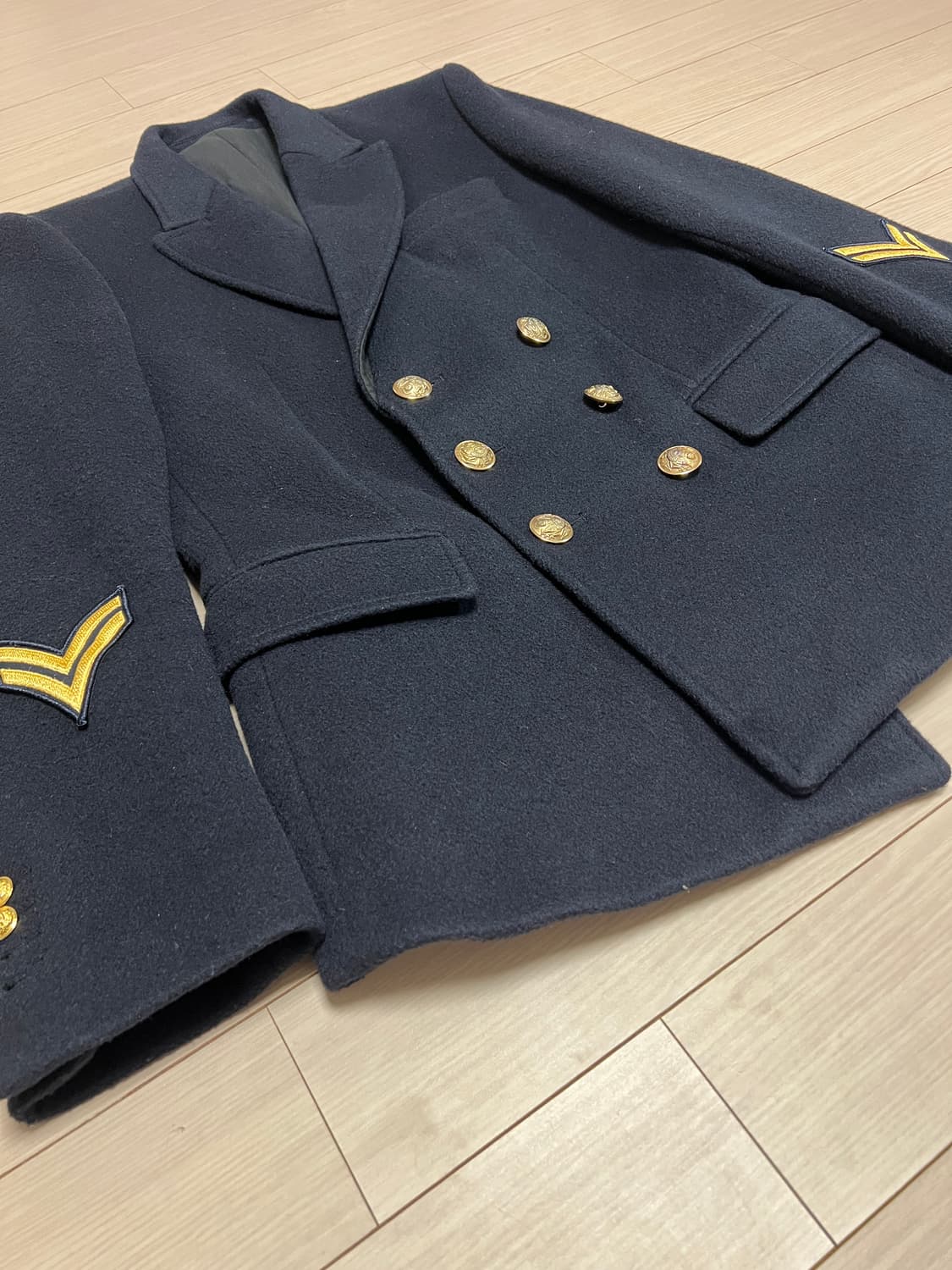 퓨에르옴므 듀드나인 프리미엄 울 더블 브레스트 자켓 네이비 / 46 상품이미지3