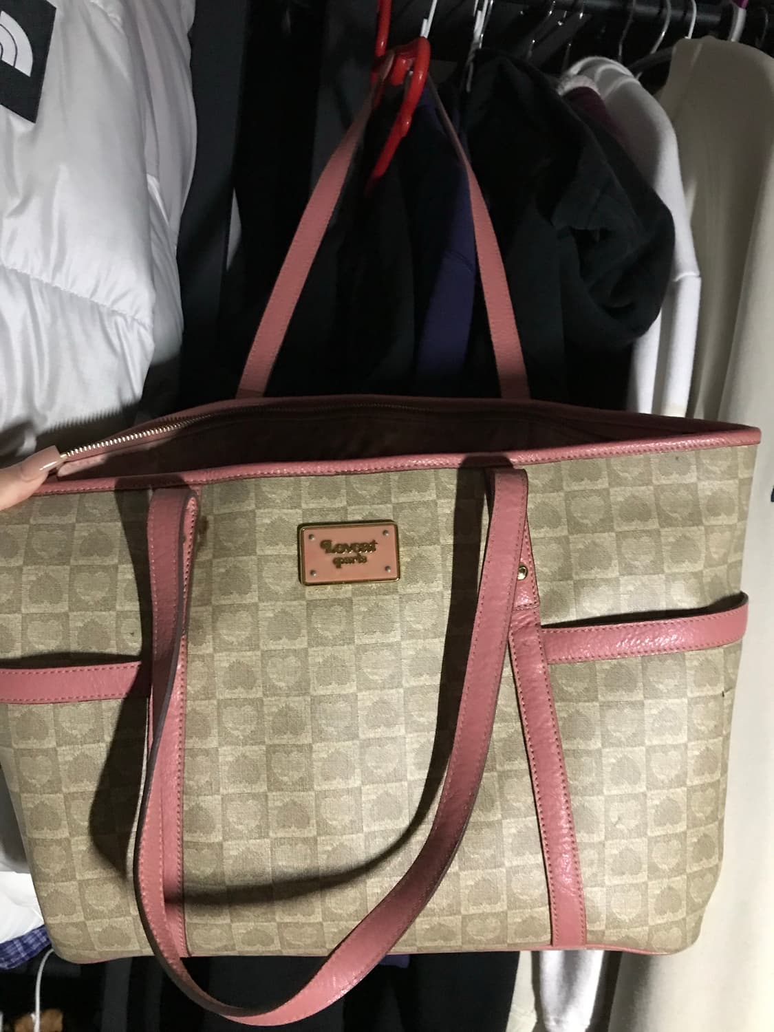 러브캣 발렌타인 토트백 숄더백 쇼퍼백 가방 상품이미지2