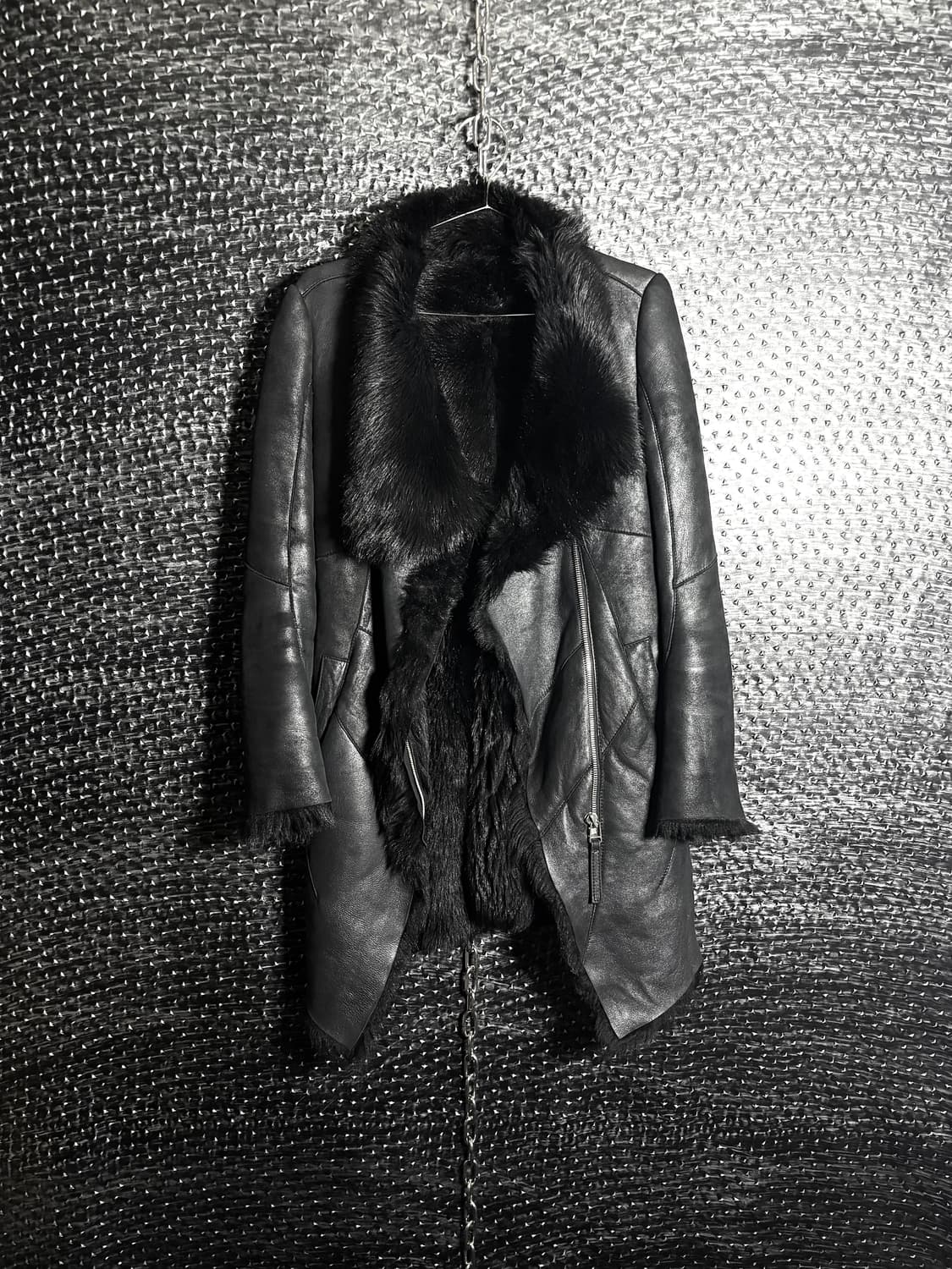 무스탕 시어링 퍼 코트 상품이미지2