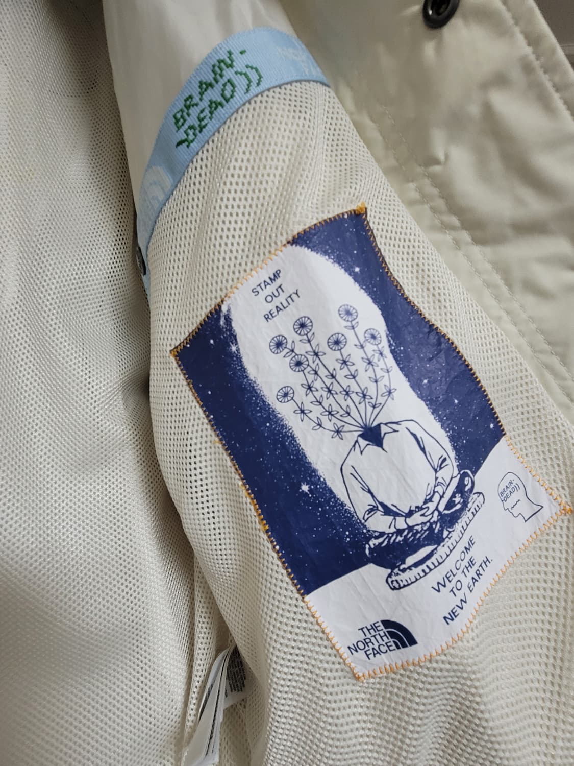 노스페이스 x 브레인데드 오버사이즈 마운틴 코트[정품] 상품이미지4