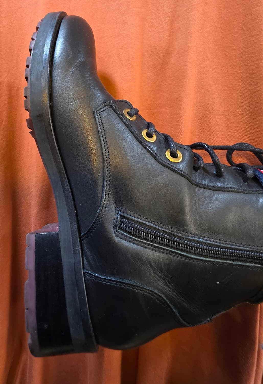 타미힐피거소가죽 워커 상품이미지3