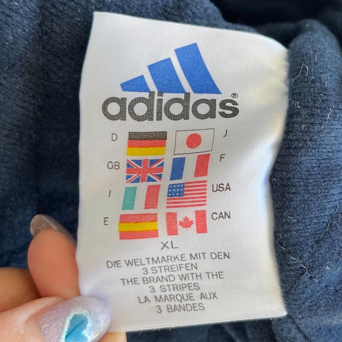 아디다스 AAC 보아털 쉐르파 타탄체크후드파카 상품이미지9