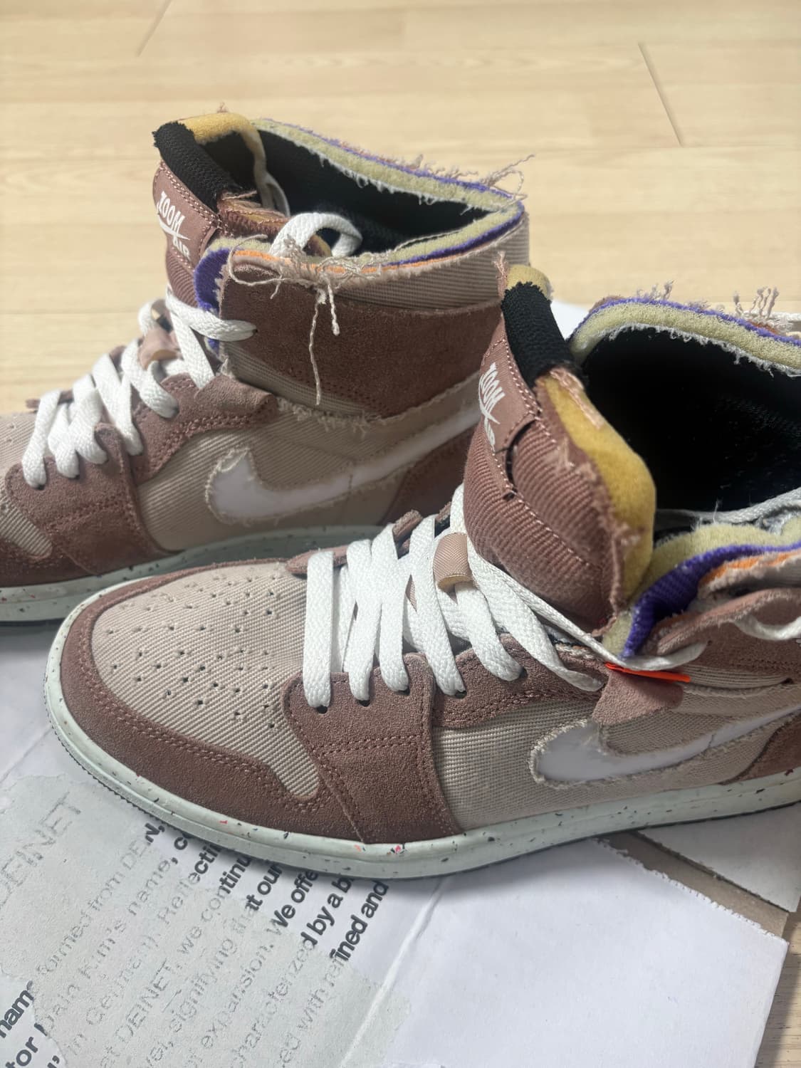 나이키 에어조던1 줌 에어 컴포트 파슬스톤265 상품이미지8