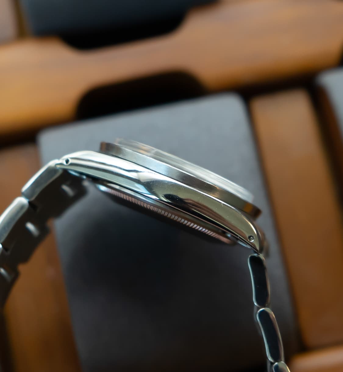 롤렉스 오이스터 퍼페츄얼 엔진턴베젤 1501 오토매틱 시계 상품이미지4