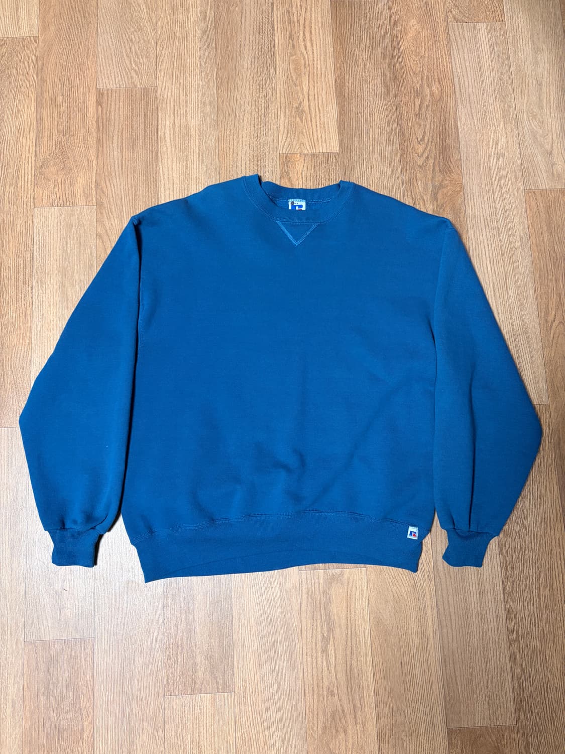 러셀 에슬레틱 틸블루 맨투맨 상품이미지2