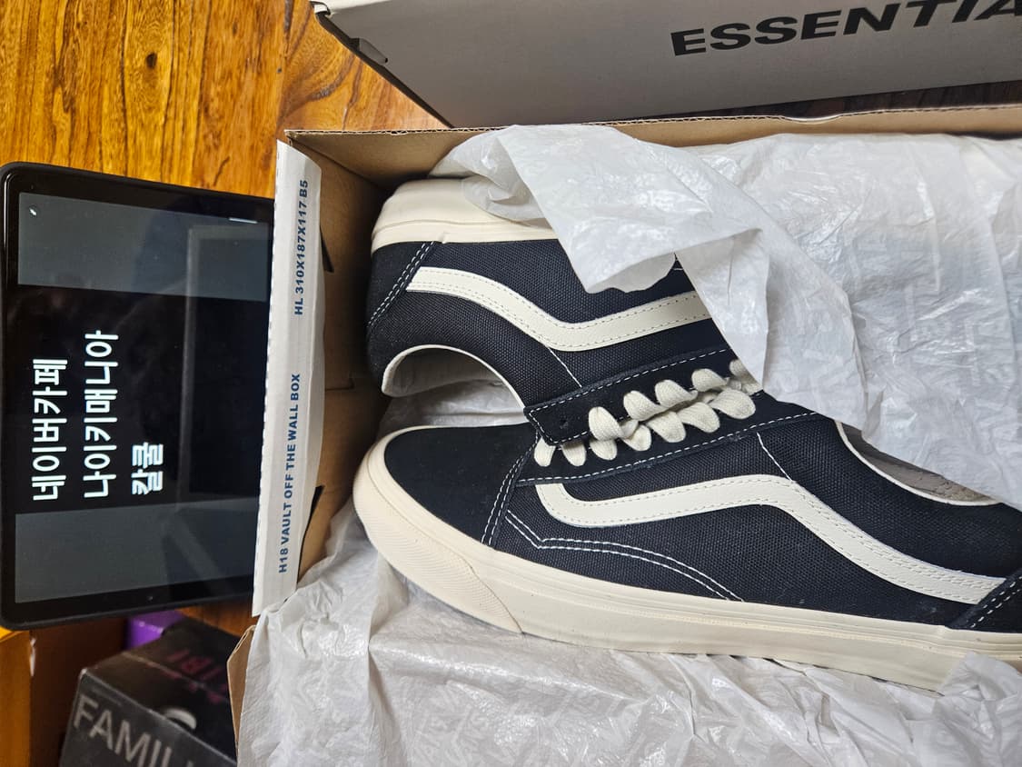 반스 볼트 올드스쿨 검흰 상품이미지4