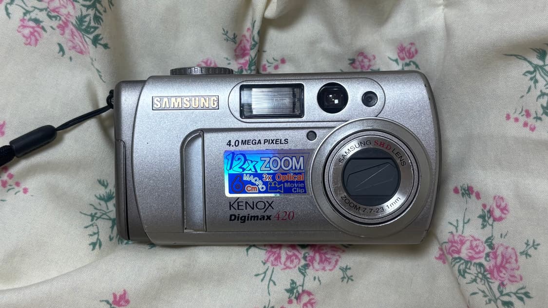 삼성 케녹스 Digimax 420 빈티지 디카 (가격인하 X) 상품이미지1