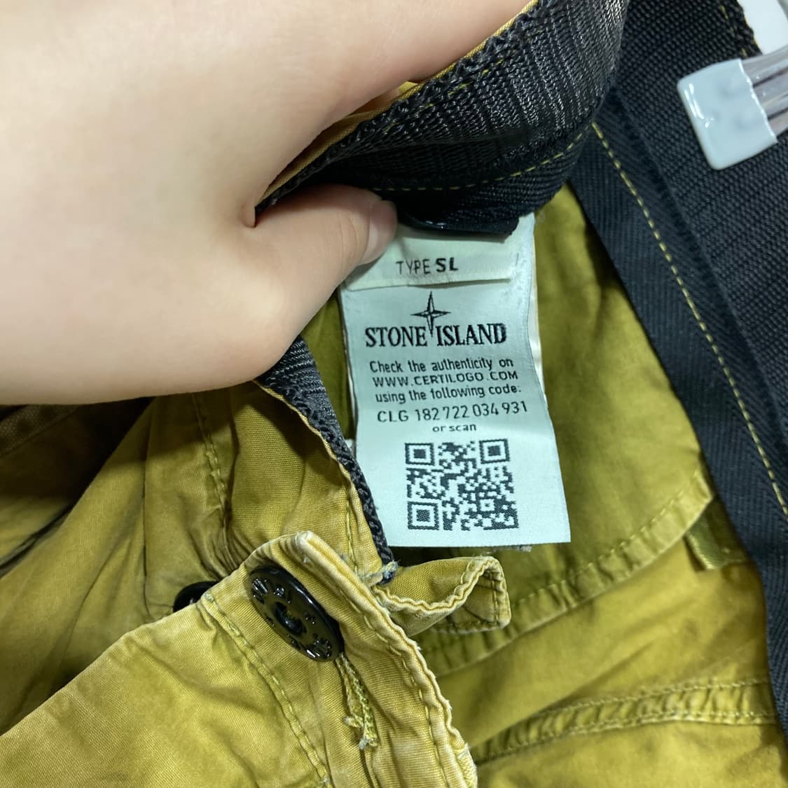 스톤아일랜드(Stone Island) 코튼 카고 반바지 상품이미지4