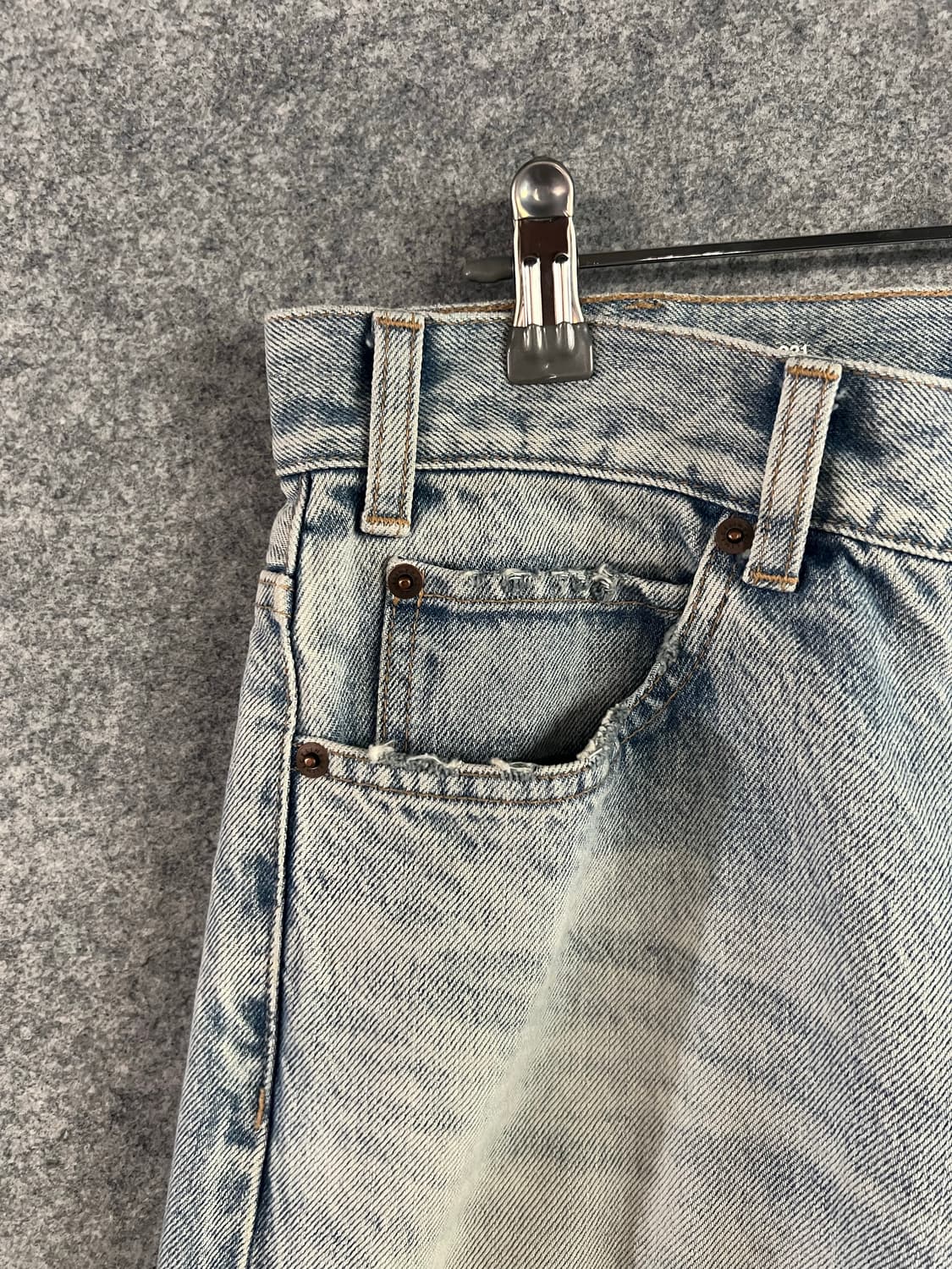 셀린느 남성 wesley 데님 팬츠 32사이즈 상품이미지3