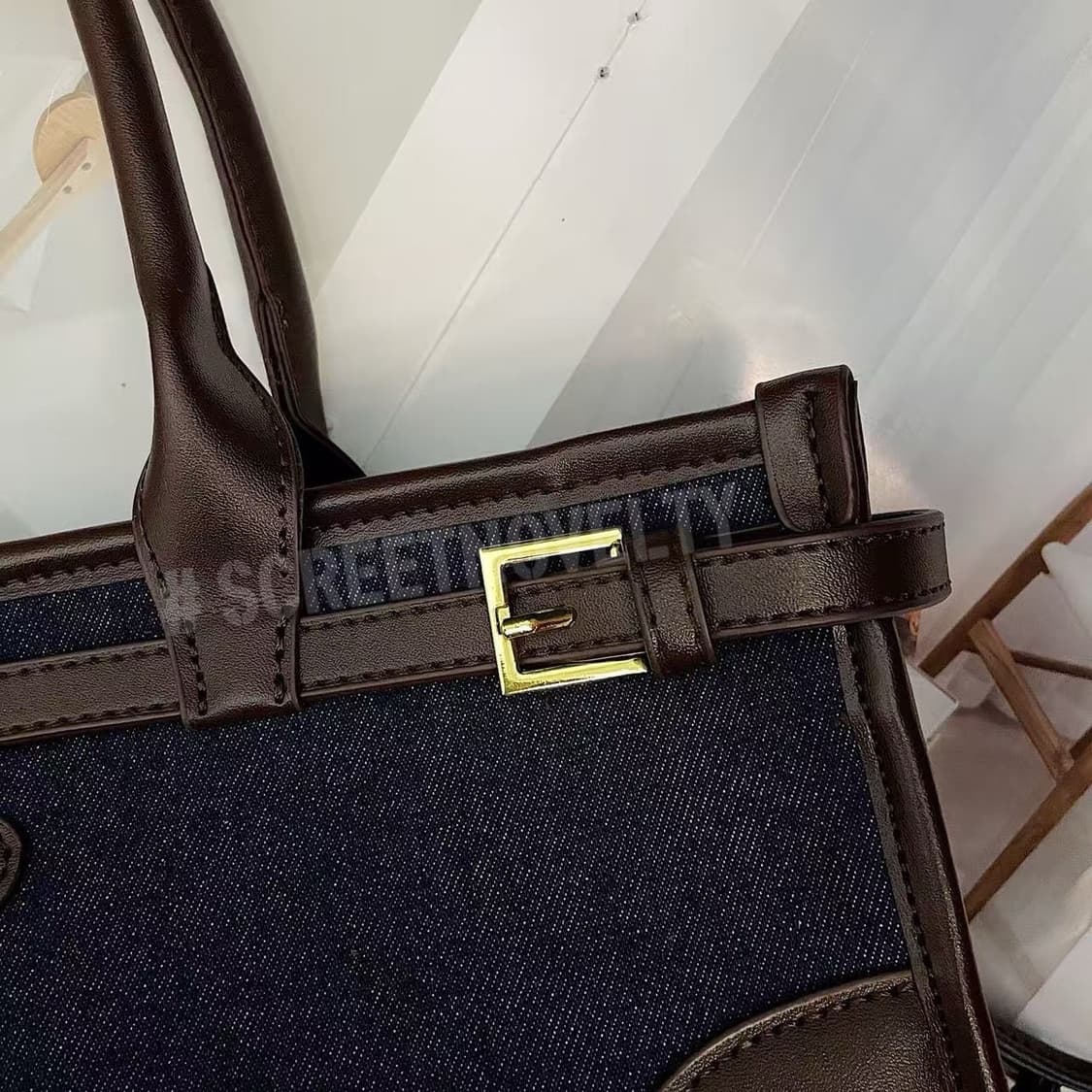 신상 프라다 보니 미니 데님백 크로스 숄더백 미듐 상품이미지8