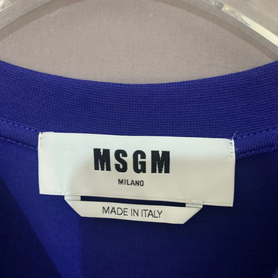 M MSGM 여성 박스 로고 프린팅 반팔티 상품이미지4