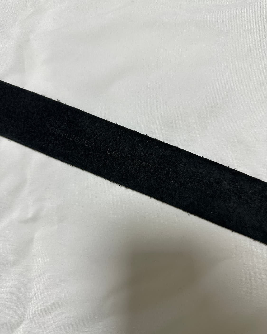 our legacy black croco embossed belt 90 상품이미지4