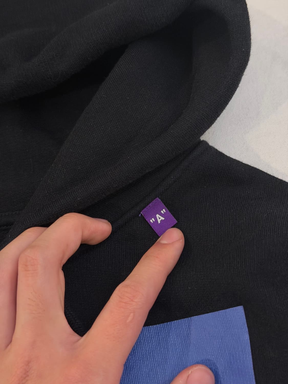 오프화이트 베르니니 후드티 블랙 상품이미지4