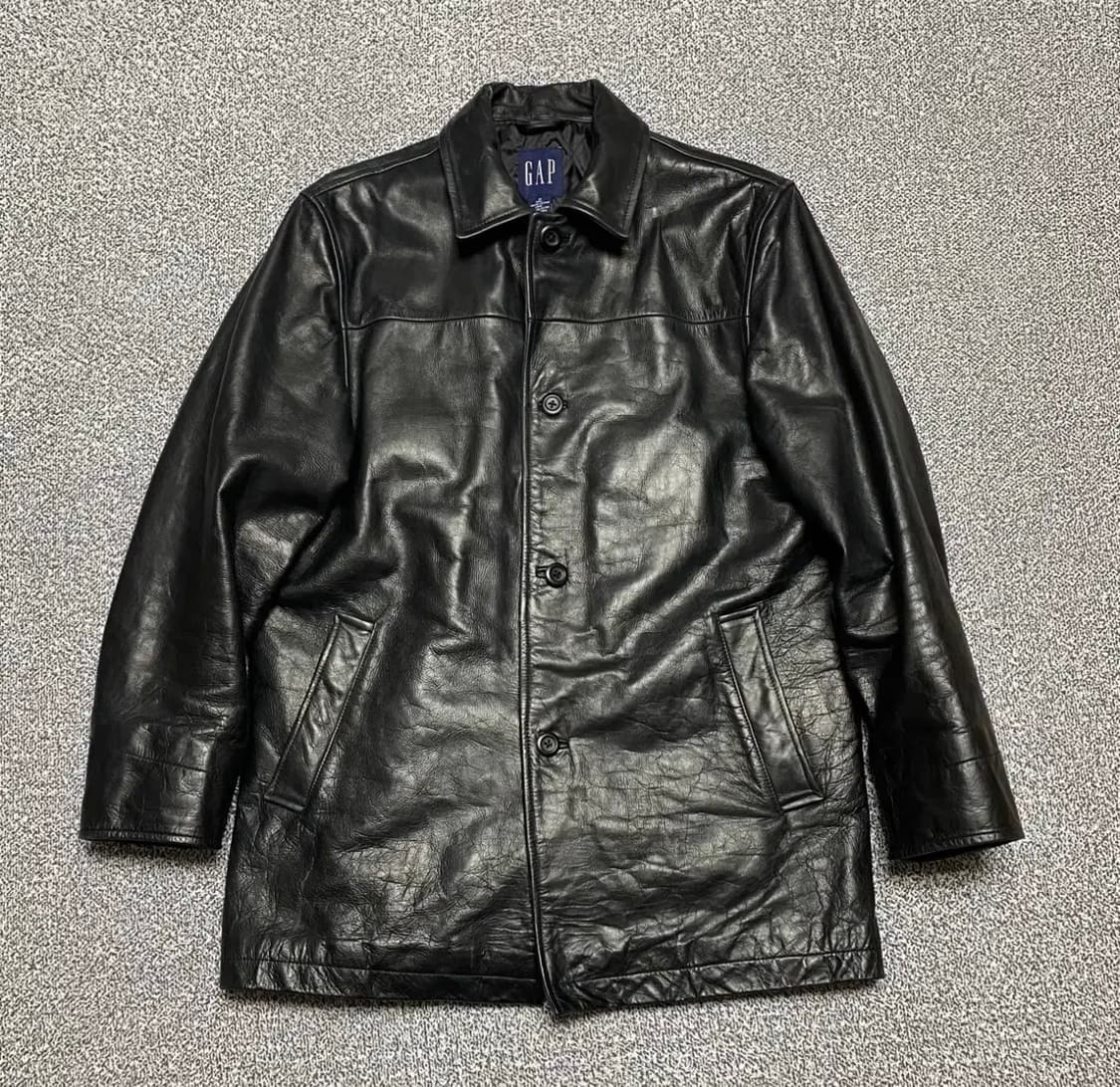 올드갭 레더카코트 상품이미지1