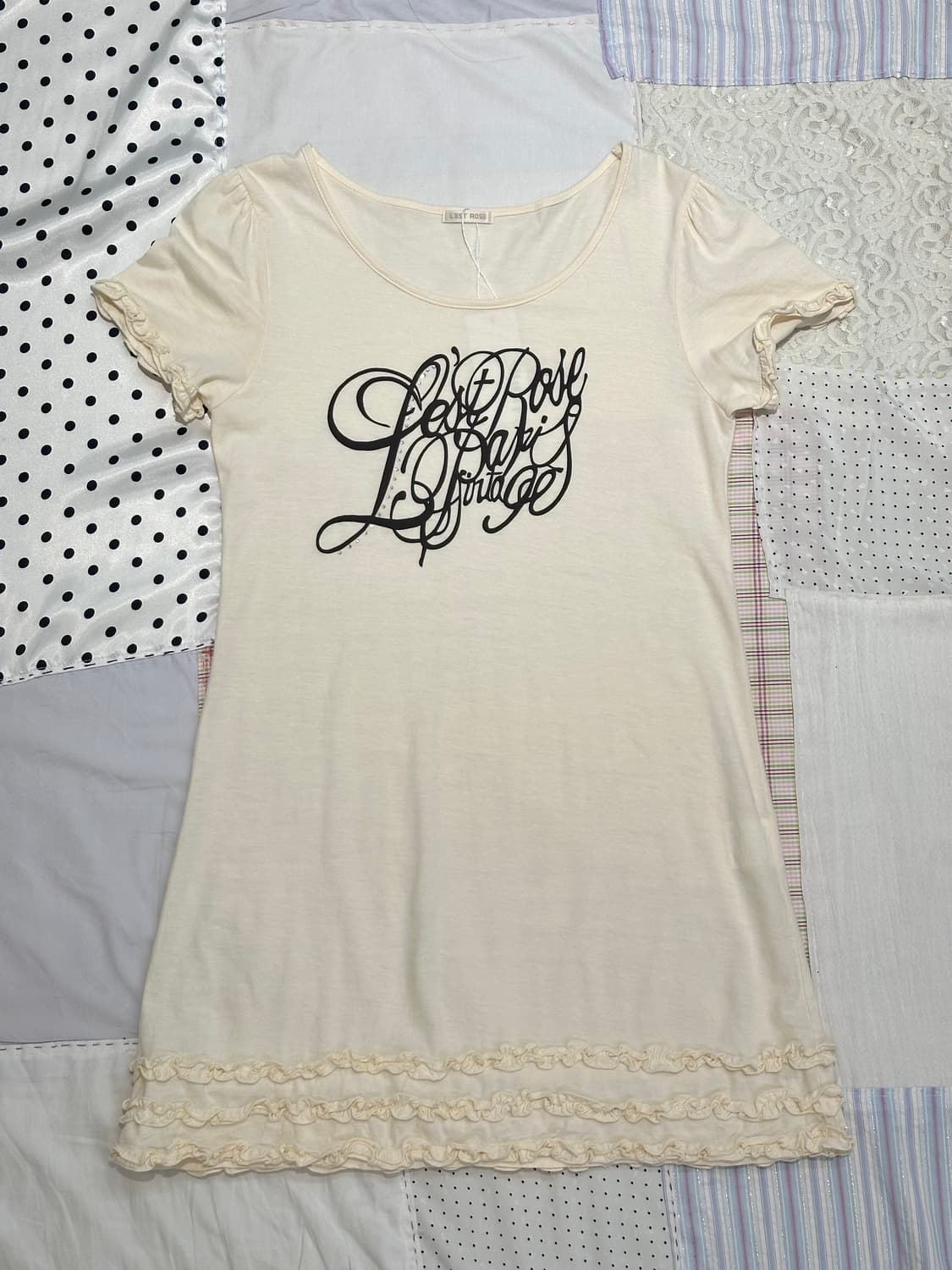 ⊹ Lest Rose Frill Dress 상품이미지4