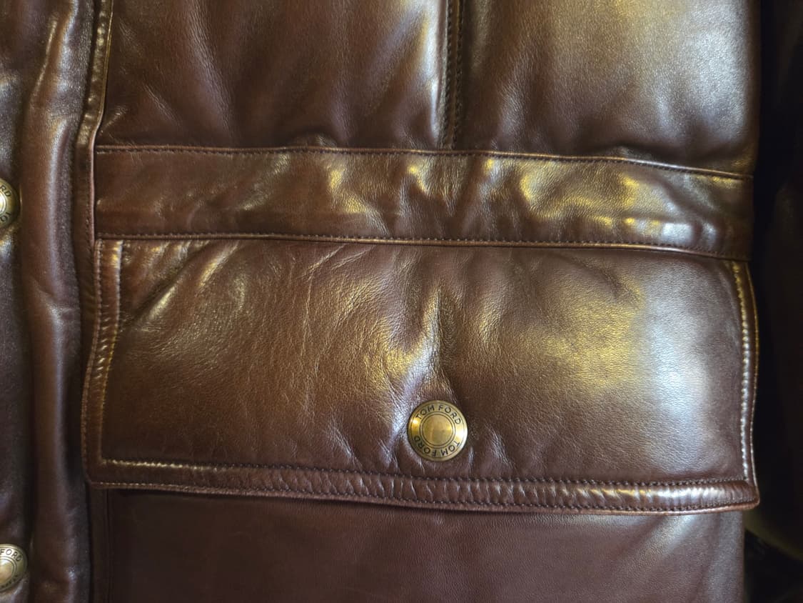 톰포드 레더구스다운자켓 상품이미지6