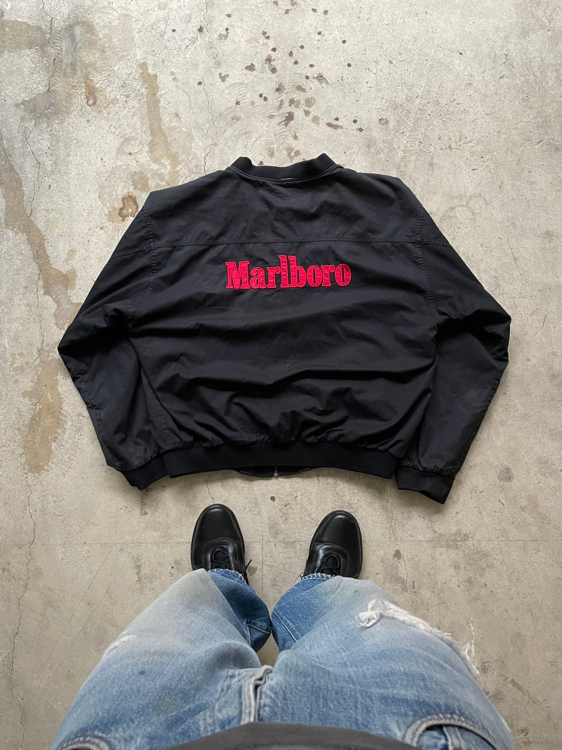 90s Marlboro Reversible Bomber Jacket 상품이미지1