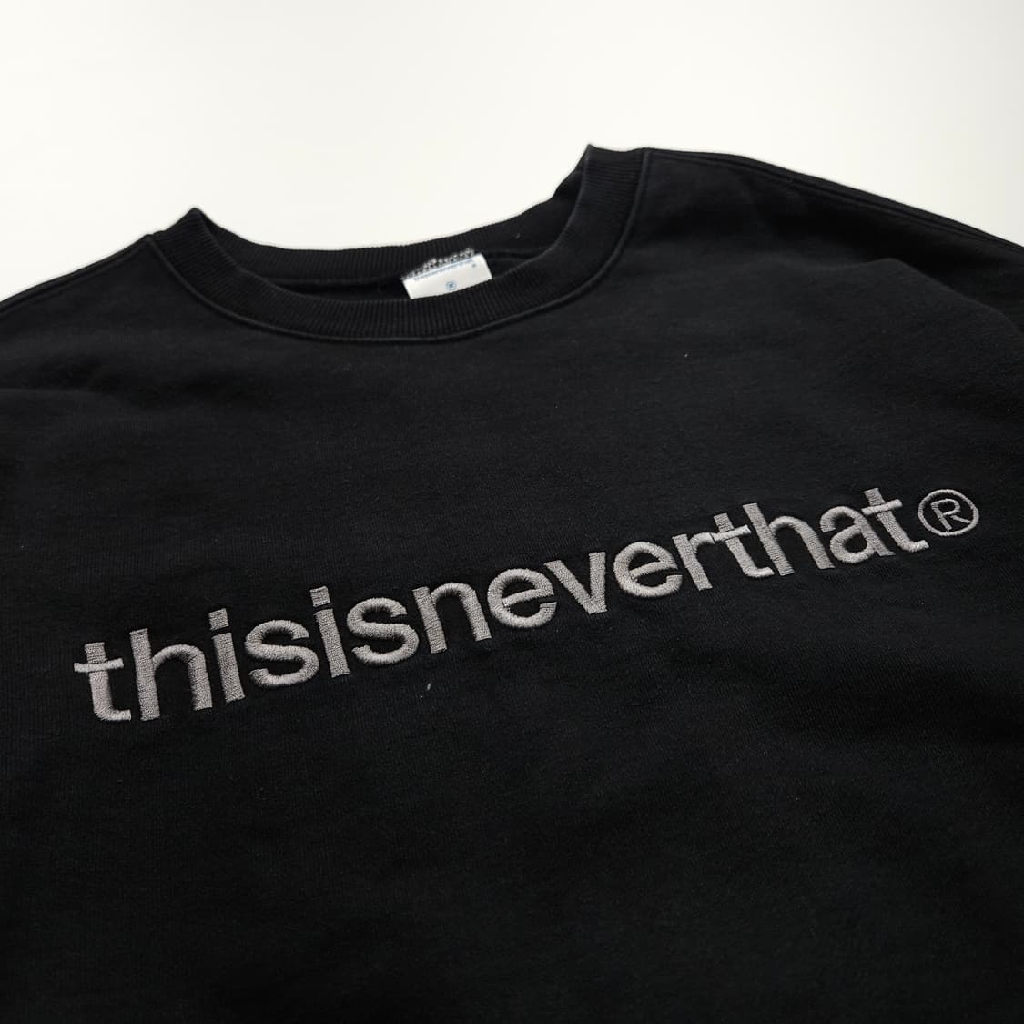 디스이즈네버댓 빅로고 박시핏 스웻 셔츠 (L) 상품이미지3