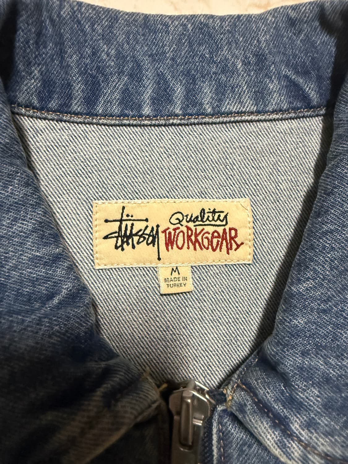 스투시 데님 집 워크자켓 상품이미지3