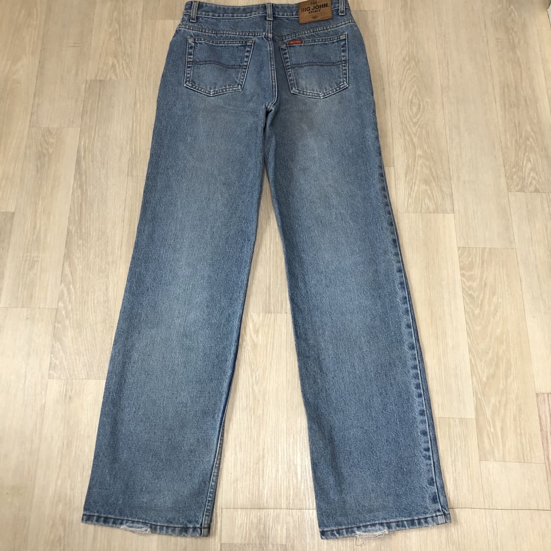 (30) 90‘s 빅존 BIG JOHN 레귤러 스트레이트핏 연청 데님 상품이미지7