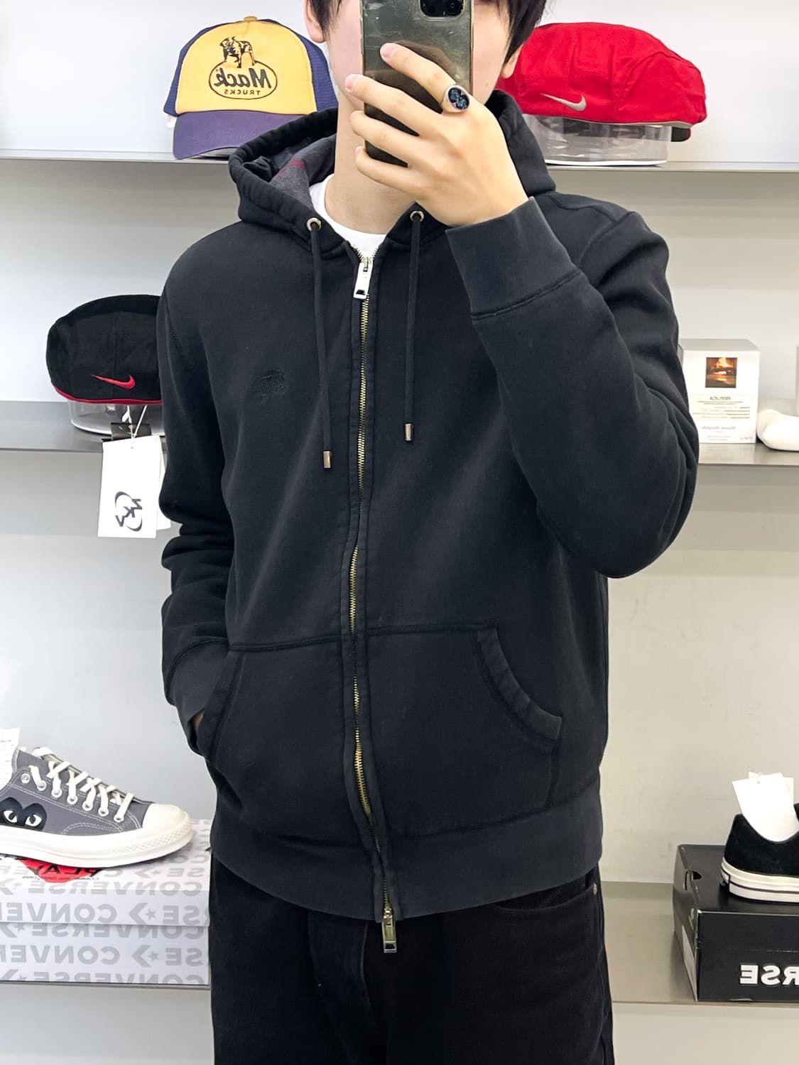 버버리 투웨이  이퀘스트리안 나이트 집 후디 상품이미지2