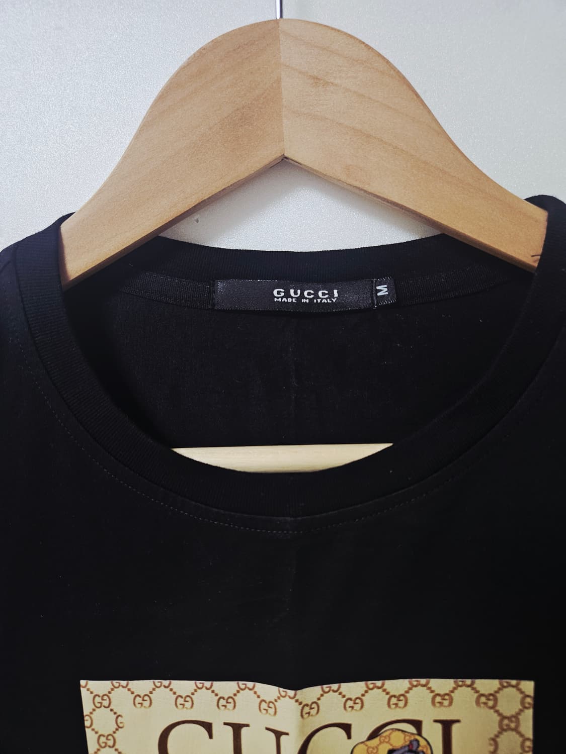 🖤구찌 캐릭터 반팔 티셔츠 블랙 M🖤 상품이미지3