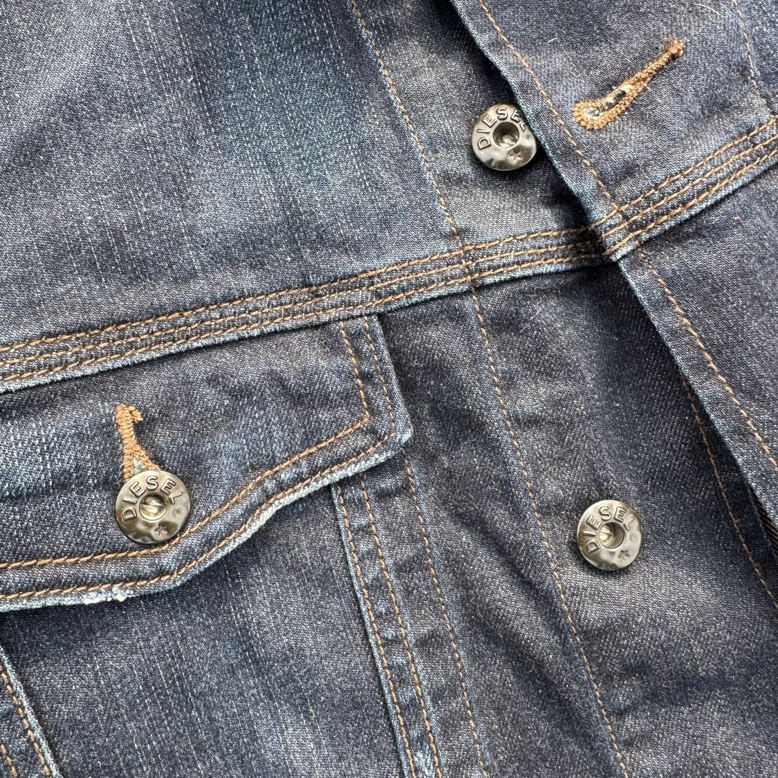 [XL] Diesel 디젤 코듀로이 카라 데님 청자켓 상품이미지6