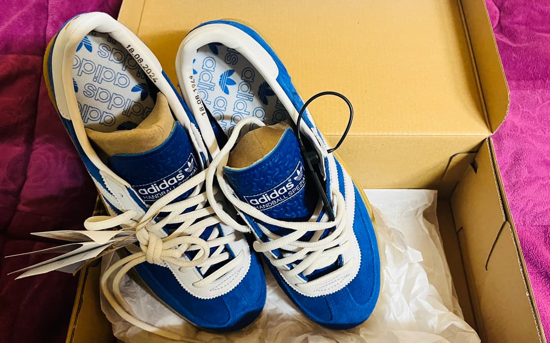 아디다스 오리지널스 핸드볼 스페지알 스니커즈   드립니다[미착용정품] 상품이미지3