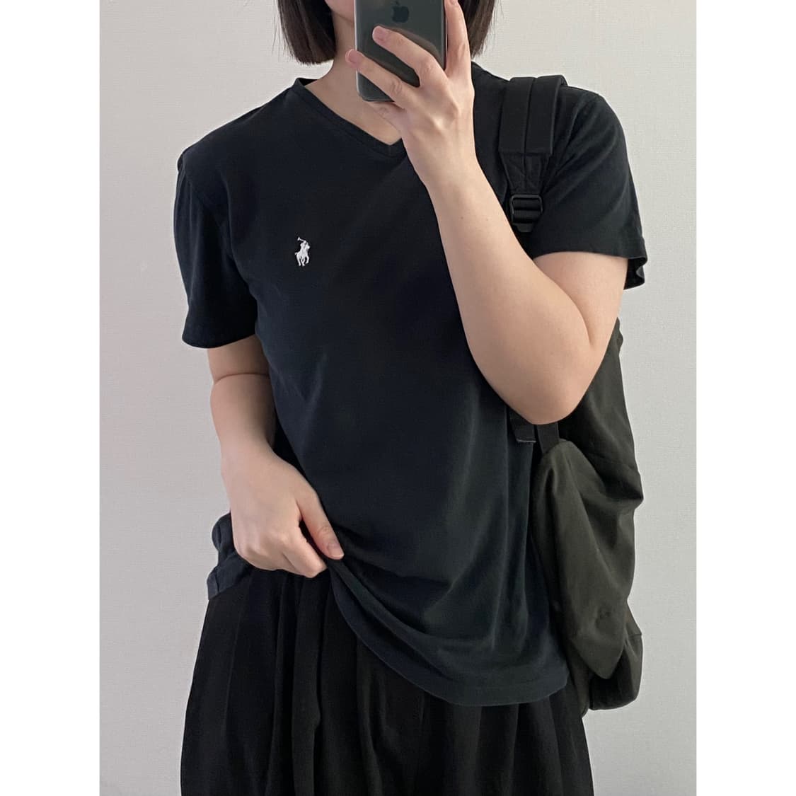 폴로 브이넥 반팔티 상품이미지1
