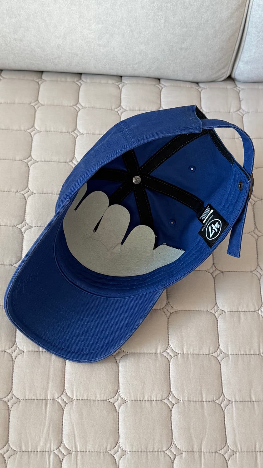 nptsss 발렌시아가 볼캡 블루  상품이미지4