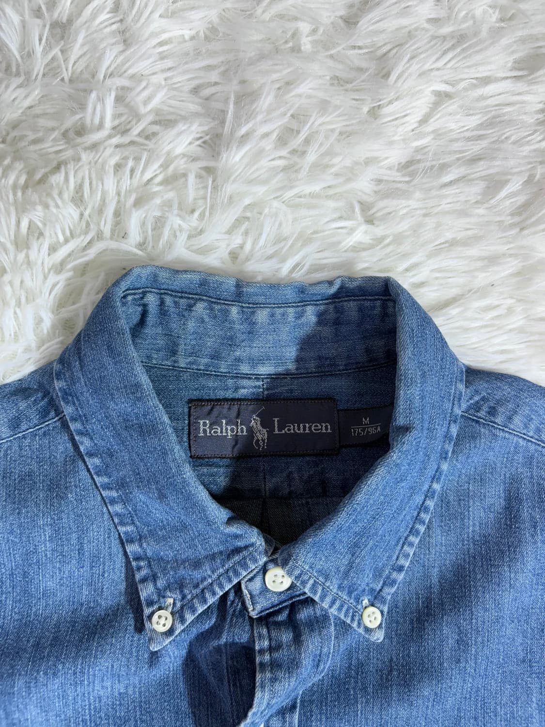 폴로 멀티포니 데님 셔츠 상품이미지5