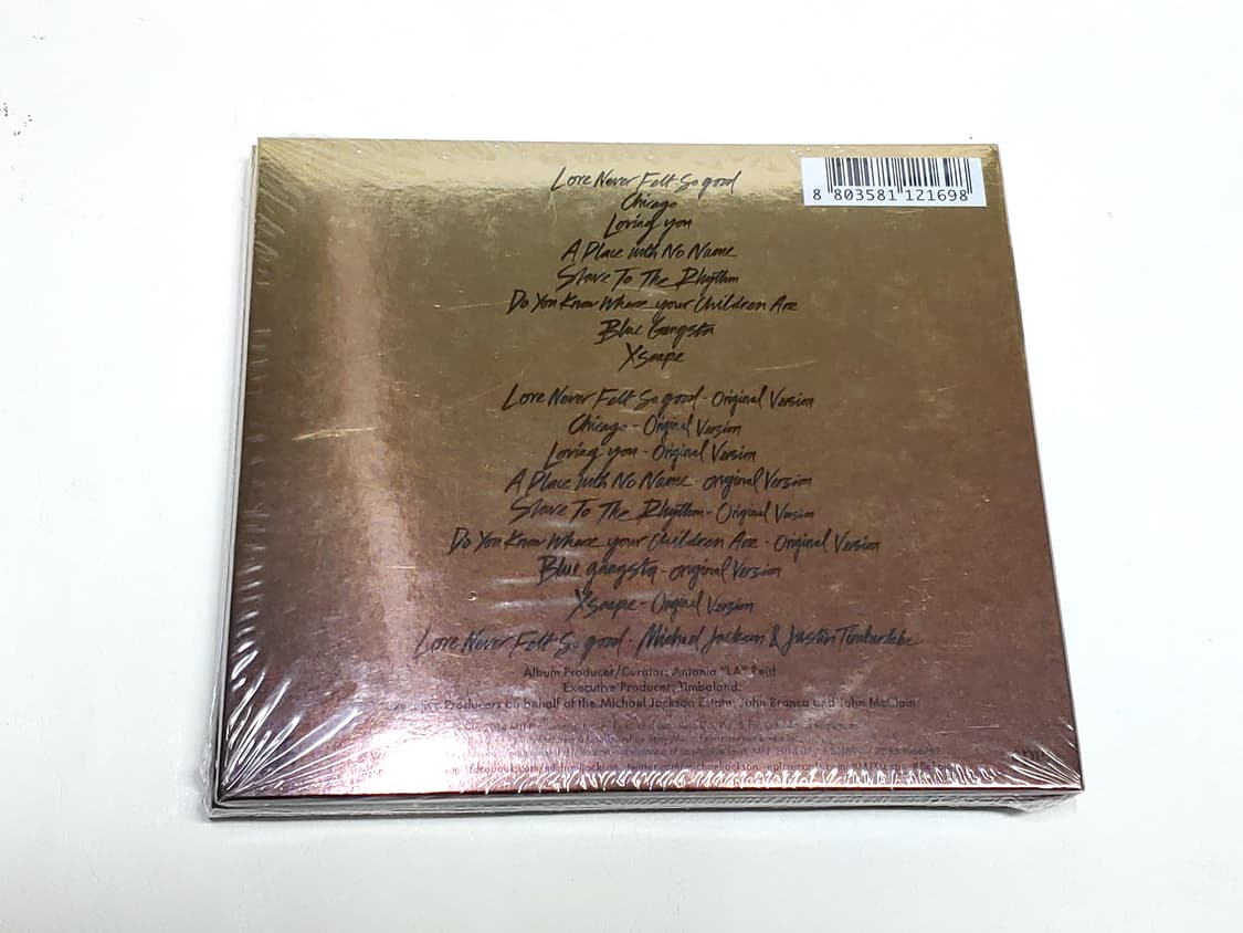 마이클 잭슨 Xscape 딜럭스 CD+DVD 팝카드 한정판 (미개봉) 상품이미지2