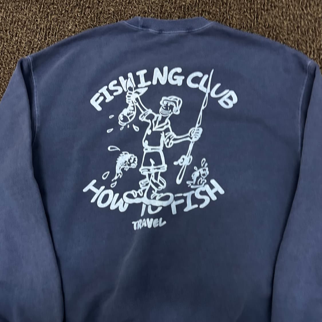 TRAVEL 트래블 워싱 맨투맨 L 상품이미지7