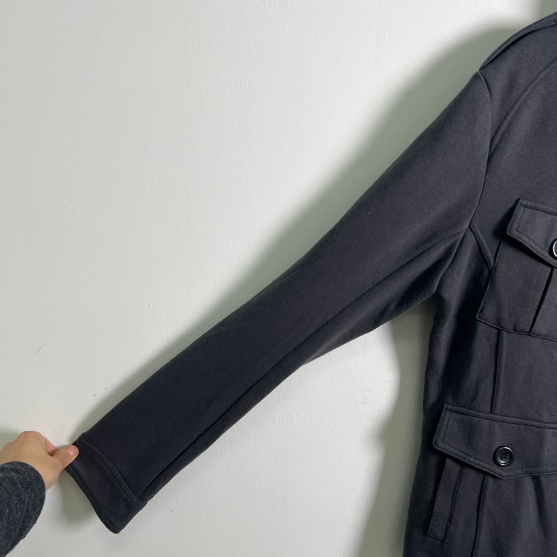 improves 블랙 코튼 포켓 유틸리티 자켓 L 상품이미지7